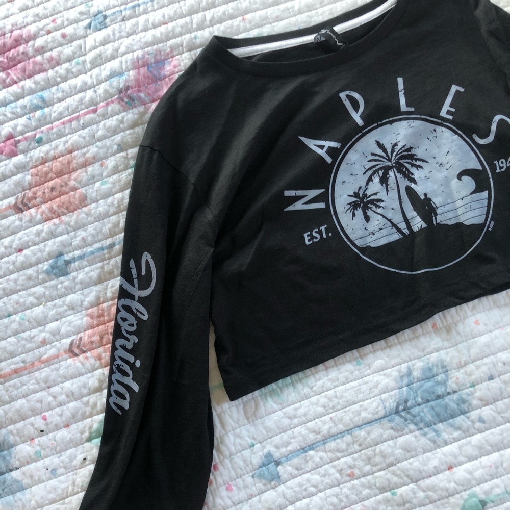 Long sleeve crop top - Picture 3 of 3